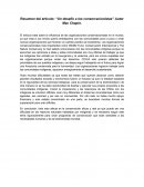 Resumen del artículo: “Un desafío a los conservacionistas” de Mac Chapin.