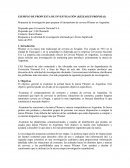 Respuesta a la solicitud de investigación efectuada por Álvaro Sepúlveda
