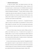 Origen del concepto de género