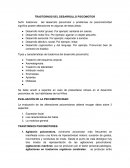 TRASTORNOS DEL DESARROLLO PSICOMOTOR