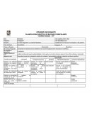 Planificación didáctica de bloques curriculares