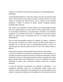 TEORÍAS Y FACTORES ETIOLÓGICOS INVOLUCRADOS EN LA HIPERSENSIBILIDAD DENTINARIA.