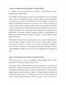 ¿Cómo es la organización social y política en la película Mulan?