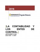 LA CONTABILIDAD PÚBLICA Y LOS DIFERENTES ENTES DE CONTROL
