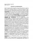 Canon de arrendamiento.