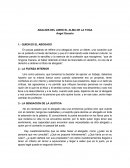 ANALISIS DEL LIBRO EL ALMA DE LA TOGA