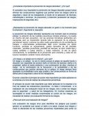 LOS FUNDAMENTOS DE LA PREVENCIÓN DE RIESGOS.