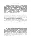Análisis EXPERIENCIA DOCENTE