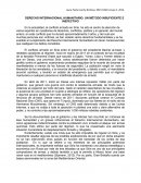 DERECHO INTERNACIONAL HUMANITARIO: UN MÉTODO INSUFICIENTE E INEFECTIVO.