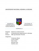 DIAGNÓSTICO SITUACIONAL DE COMPORTAMIENTO ORGANIZACIONAL Y PLAN DE MEJORA DE PLÁSTICOS S.A.