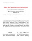 SOLUBILIDAD, DENSIDAD, PUNTOS DE FUSIÓN Y EBULLICIÓN DE COMPUESTOS ORGANICOS