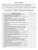 FORMATO DE ENCUESTA