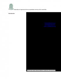 INFORME 3_PROPIEDADES TERMICA. Página 1