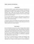 DISEÑO Y DESARROLLO ORGANIZACIONAL