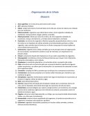 Célula: unidad estructural y funcional básica de la vida que consta de materia viva rodeada por una membrana.​