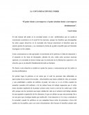 El poder tiende a corromperse y el poder absoluto tiende a corromperse absolutamente”.