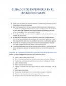 Cuidados de Enfermería durante el Trabajo de Parto: Etapa de Dilatación