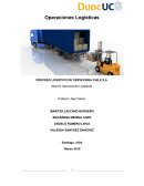 PREINFORME OPERACIONES LOGISTICAS