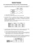 UD 1: La organización productora de bienes y de servicios. La Dirección de Operaciones- EJERCICIOS Y PROBLEMAS