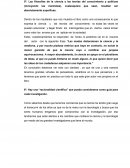 Las filosofías de la ciencia y las teorías del conocimiento y políticas