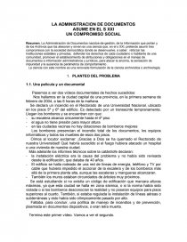 UN COMPROMISO SOCIAL. Página 1