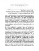 Aunque muchos crean que el hombre y la mujer son una expresión natural de un plano genético, el género es producto de la cultura y del pensamiento humano, una construcción social que crea la verdadera naturaleza de todo individuo."