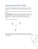 Posicionamiento GPS