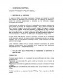 NOMBRE DE LA EMPRESA: - COLEGIO FRANCISCANO AGUSTIN GEMELLI