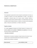 PRINCIPIOS DE LA ADMINISTRACION.