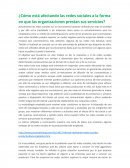 Cómo está afectando las redes sociales a la forma en que las organizaciones prestan sus servicios?