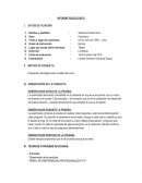 INFORME PSICOLOGICO.