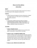 Obras de artistas plásticos Antonio Berni