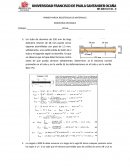 RESISTENCIA DE MATERIALES.