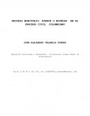 PROCESO MONITORIO AVANCE O NOVEDAD EN EL PROCESO CIVIL COLOMBIANO.