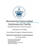 Teorías y Modelos Criminológicos 1: Biología y Neurociencia “Trabajo Final: Erzsebet Bathory “La Condesa Sangrienta”