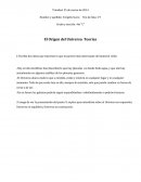 El Origen del Universo. Teorías