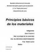 Principios básicos de los materiales
