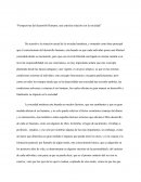 Perspectivas del desarrollo humano, una estrecha relación con la sociedad