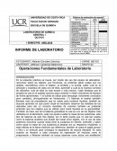 Informe de lab. Operaciones fundamentales