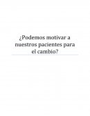 Entrevista motivacional en el paciente con conducta de riesgo adictivo