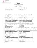 Evaluacion el mago de oz.