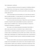 Fundamentación y Justificación