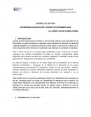 ESTÁNDARES EN EDUCACIÓN: CONCEPTOS FUNDAMENTALES.