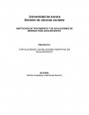 FORTALECIENDO LAS RELACIONES ASERTIVAS EN ADOLESCENTES