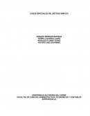 Casos especiales método Simplex