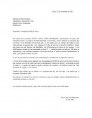 Respetado y estimado alcalde de Arica: