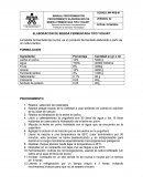 ELABORACION DE BEBIDA FERMENTADA TIPO YOGURT