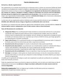 Final de Administracion 2 Estructura y diseño organizacional