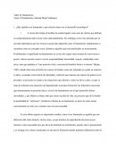 ¿Qué significa ser humanista y qué relación tiene con el desarrollo tecnológico?