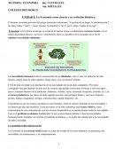 UNIDAD I: La Economía como ciencia y su evolución histórica.